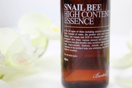 Benton Snail Bee High Content Essence mit 90% Schneckenschleim