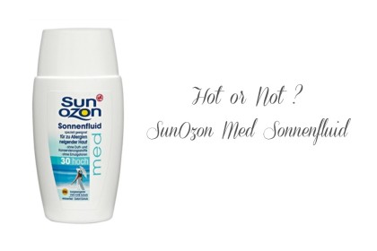SunOzon Med Sonnenfluid LSF 30 - Inhaltsstoffe geändert