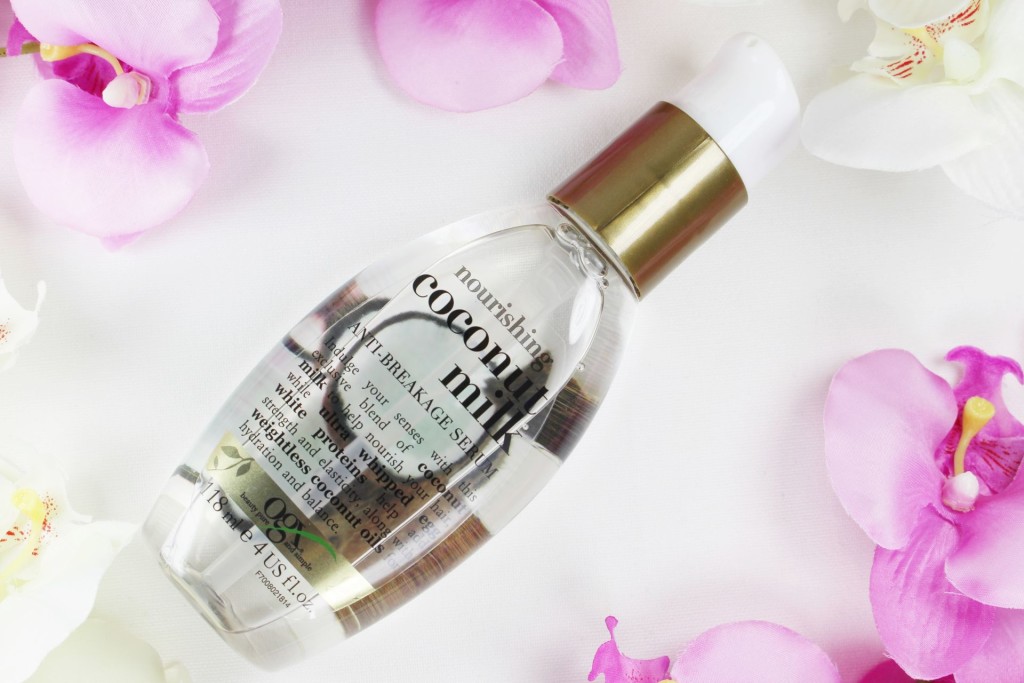 Ogx Coconut Milk Anti Breakage Serum Review plus INCICheck