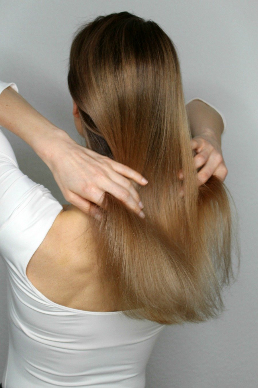 Hellen dunkelblonde strähnen mit haare 15 Frisuren