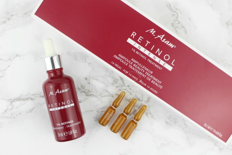 M. Asam Retinol Intense Ampullen und Retinol Treatment Test