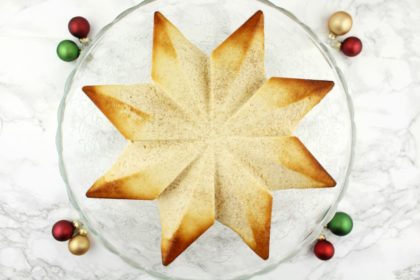 Glutenfreie Weihnachten: Der cremigste Spekulatius Käsekuchen ever