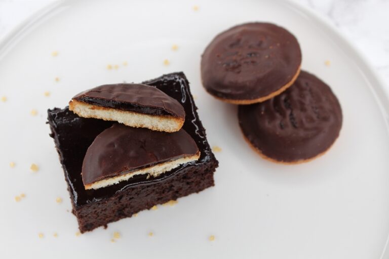 Schoko-Orangen Brownies ohne Zucker | Soft Cake Brownies