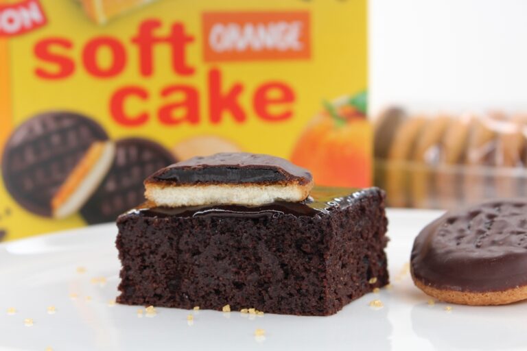 Schoko-Orangen Brownies ohne Zucker | Soft Cake Brownies