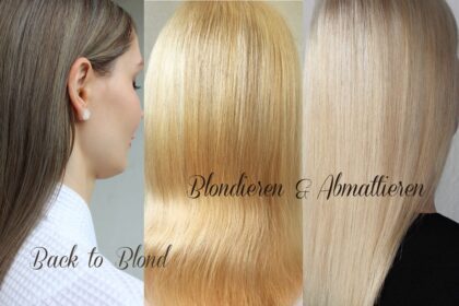 Back to Super-Blond: Unser Weg von der Blondierung zur Abmattierung - Teil 3