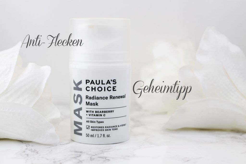 Paula’s Choice Radiance Renewal Mask Review, Paula’s Choice Radiance Renewal Mask, Pigmentflecken Creme, Arbutin gegen Pigmentflecken, Maske gegen Pigmentflecken, Pigmentflecken entfernen, Paula’s Choice Erfahrung, was hilft gegen Pigmentflecken im Gesicht