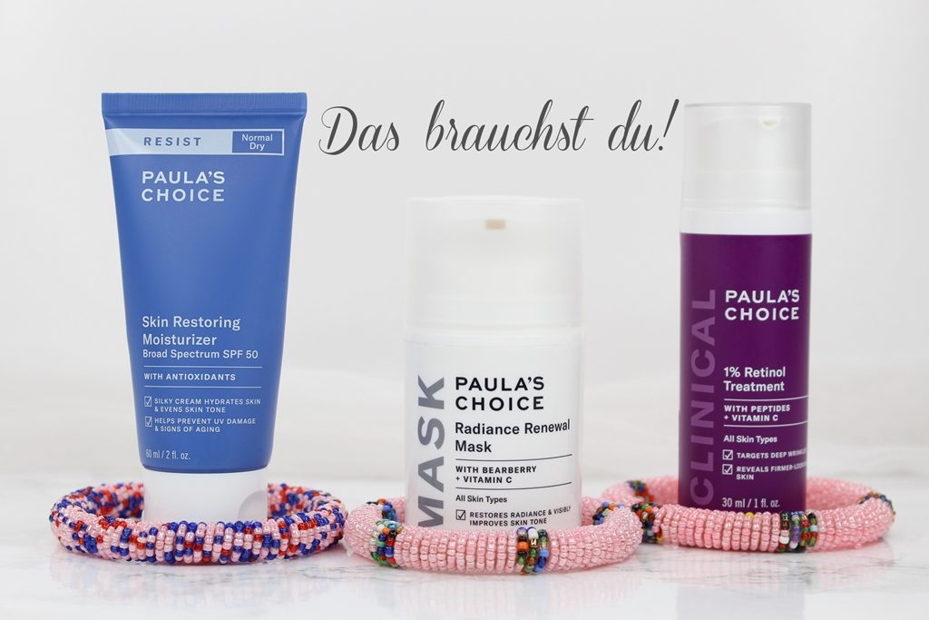 Top 3 Anti-Aging Produkte, Paula's Choice beste Produkte, Anti-Aging Produkte Test, Hautpflege gegen Falten, Hautpflege gegen Pigmentflecken, Glamour Shopping Week 2024 Oktober