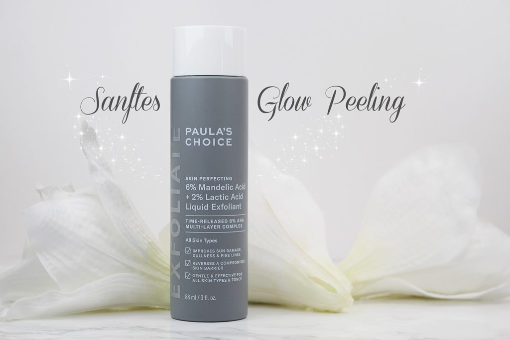 Paula’s Choice Skin Perfecting 6% Mandelic + 2% Lactic Acid Liquid AHA-Peeling, Paula’s Choice AHA Peeling, Paula’s Choice Mandelsäure, Mandelsäure Peeling Wirkung, Mandelsäure gegen Pickel