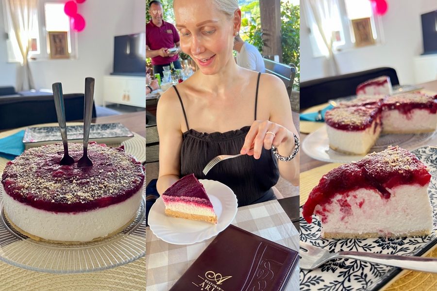 Cremigster No Bake Cheesecake mit Beeren, No Bake Cheesecake ohne Mascarpone, Cheesecake Boden ohne Kekse, Cheesecake mit wenig Kalorien, No Bake Šumsko Voće Cheesecake